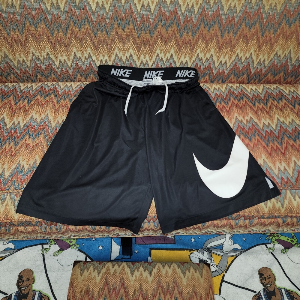 Men's Black Nike Basketball Shorts Sz L